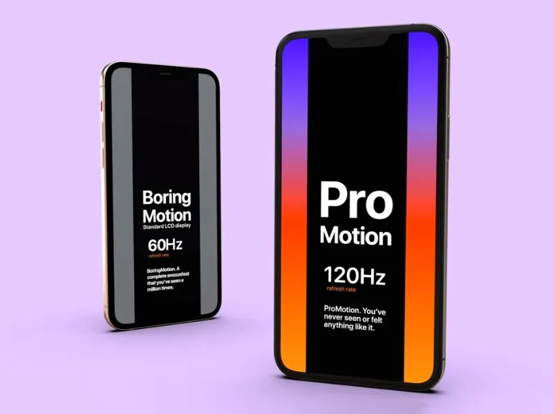 cách bật 120hz trên iphone 13