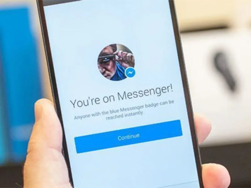 Cách bật âm thanh messenger trên iPhone - Vào ứng dụng Messenger