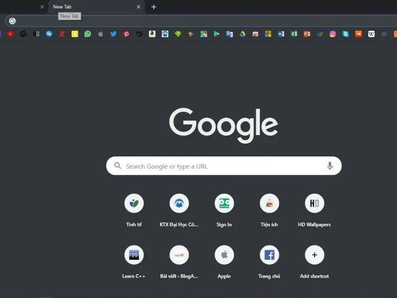 cách bật tắt chế độ Dark Mode trên Chrome