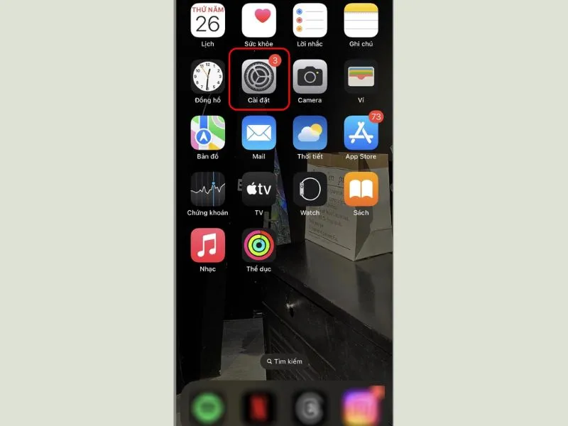 Cách bật thanh điều hướng iPhone