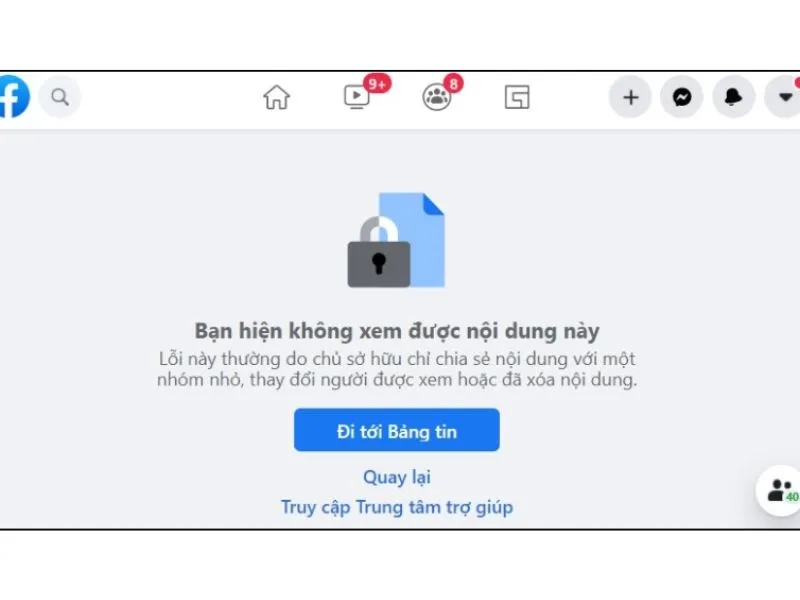Trang Facebook cá nhân