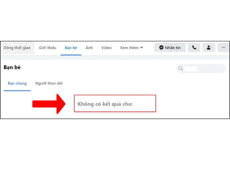 Cách biết ai chặn mình trên Facebook
