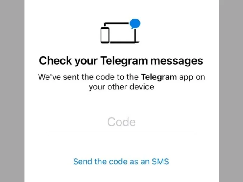 nhóm chat Telegram trên iPhone