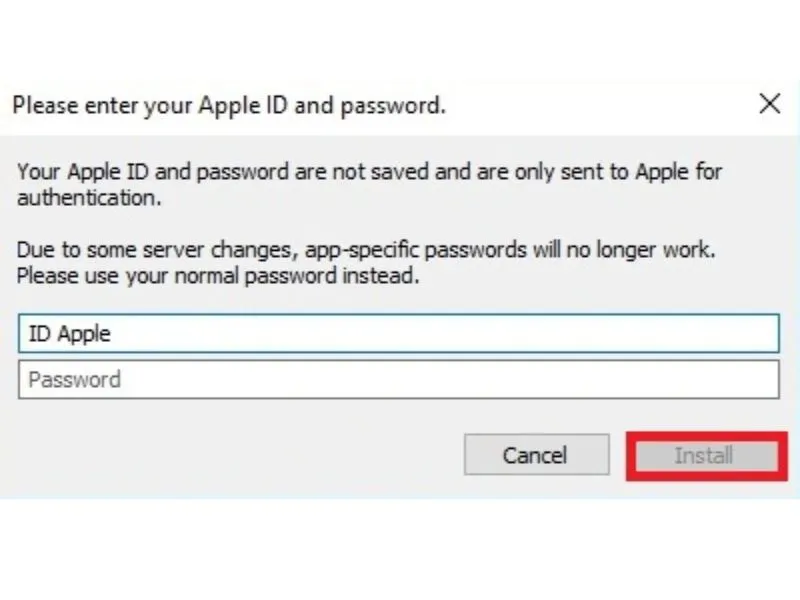 Chọn “Install”