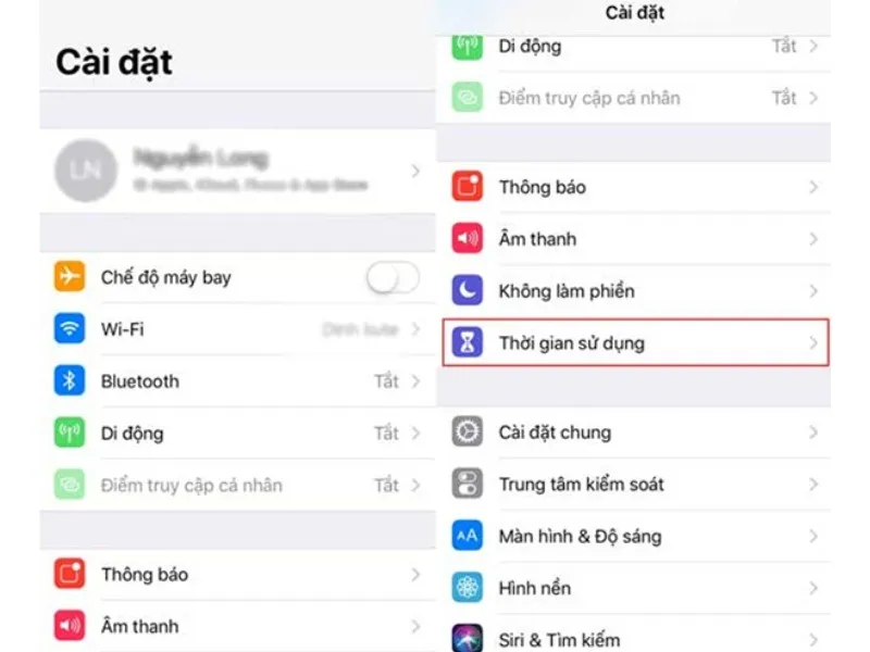 Cách cài đặt mật khẩu Messenger trên iPhone vào mục Cài đặt