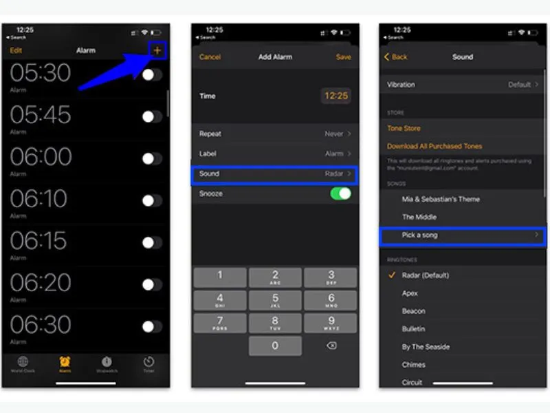 Cách cài nhạc báo thức cho iPhone đơn giản nhất