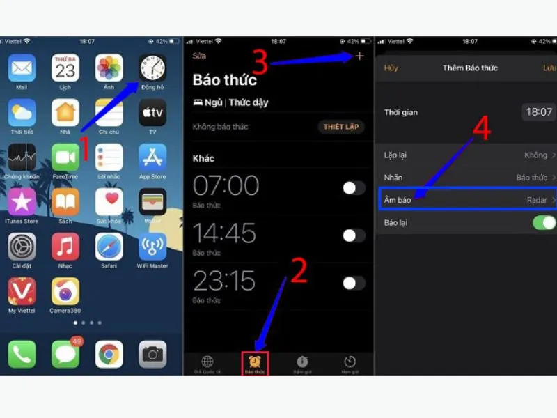 Cách cài nhạc báo thức cho iPhone miễn phí