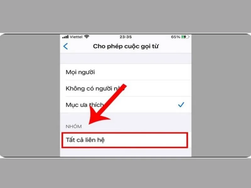 chặn tất cả số lạ trên iphone nhanh
