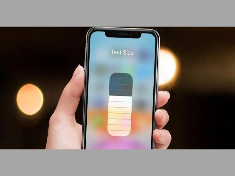 Cách chỉnh cỡ chữ trên iPhone