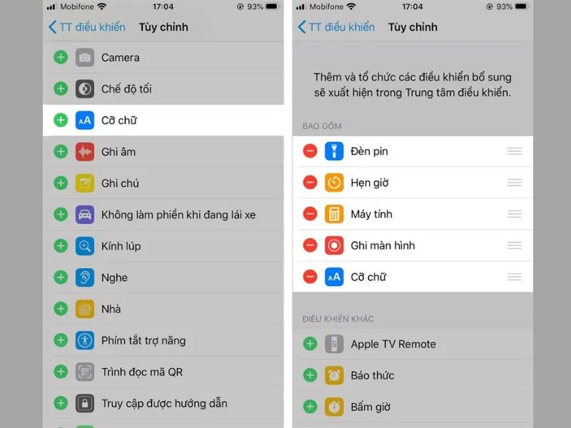 Tham khảo hình ảnh trên để thực hiện Cách chỉnh cỡ chữ trên iPhone