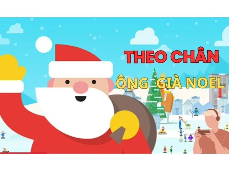 Cách chơi game Noel trên Google