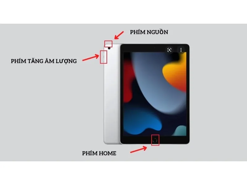 Xác định tổ hợp phím như hình ảnh bên dưới