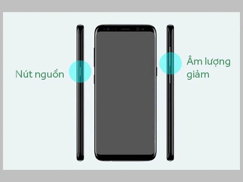 Cách chụp màn hình Samsung A22 bằng việc dùng nút cứng