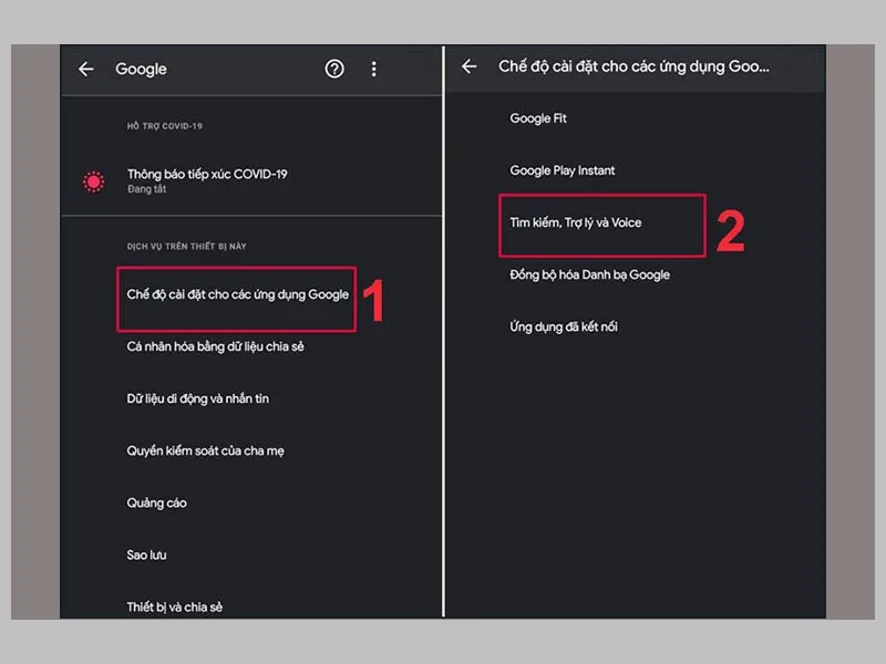 Cách chụp màn hình Samsung A22 với việc sử dụng trợ lý Google Assistant