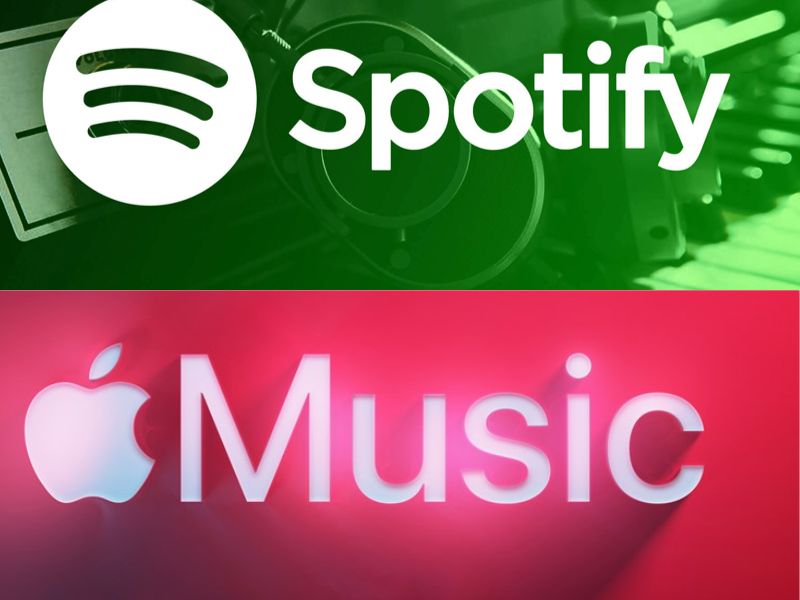 ung dung spotify va apple music