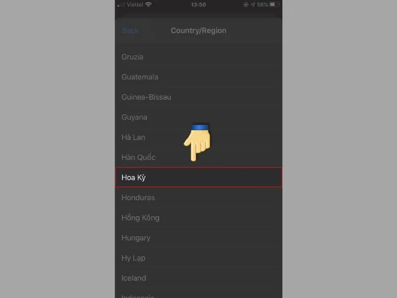 Cách chuyển vùng ở iPhone bằng App Store bước 3
