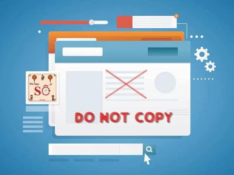 Cách copy nội dung trên web bị khóa