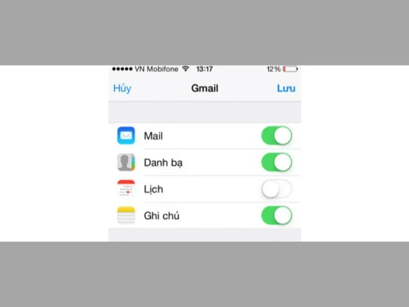 Cách mở Gmail trên điện thoại iPhone