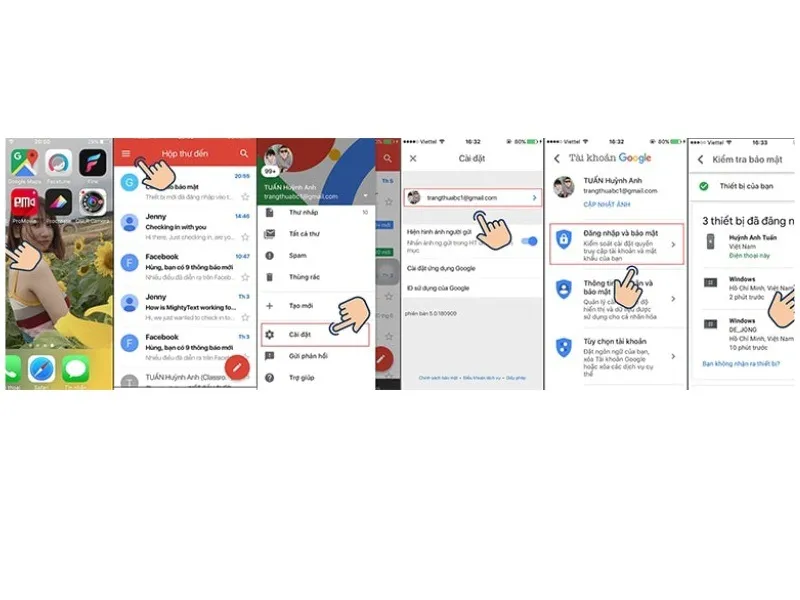 Thoát Gmail từ xa nhanh và hiệu quả