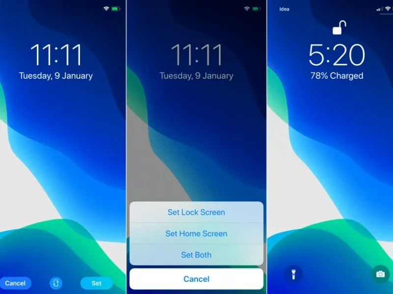 Cách đổi hình nền điện thoại iPhone