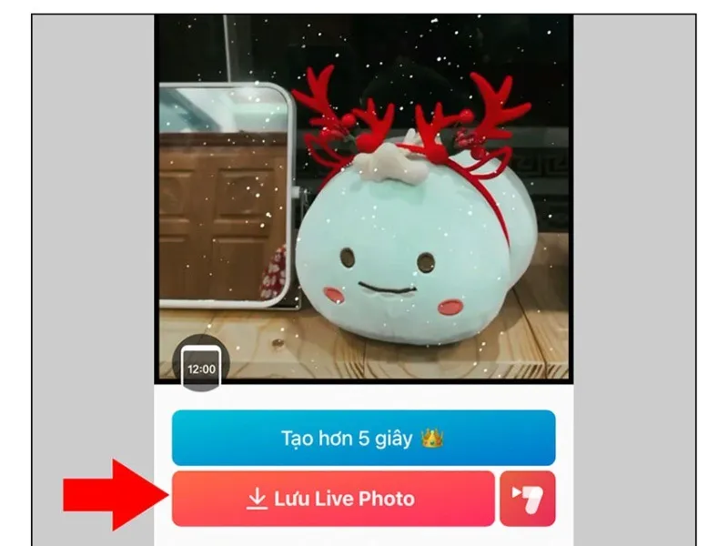 Cách đổi hình nền điện thoại iPhone qua live photo