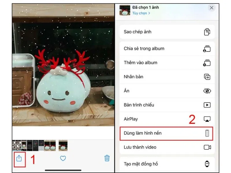 Chọn phần “tùy chọn”