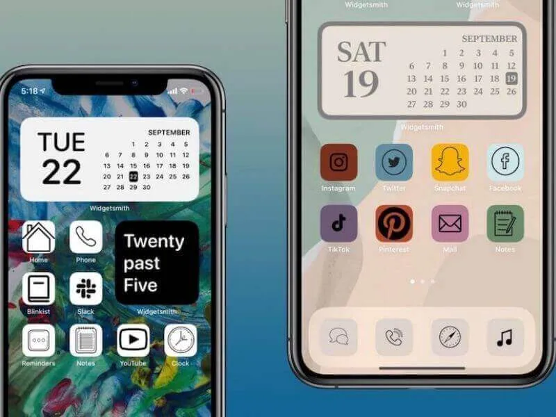 Cách đổi màu giờ trên iPhone iOS 15