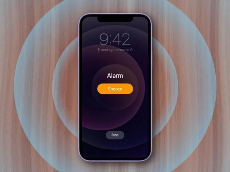 Cách đổi nhạc chuông báo thức iPhone 