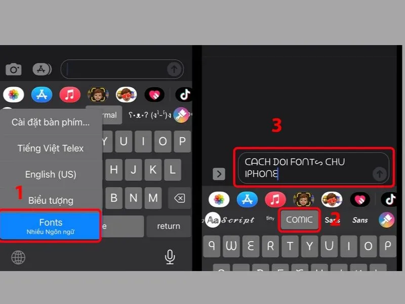 cách đổi phông chữ trên iphone sau khi đã cài đặt trên iPhone của bạn