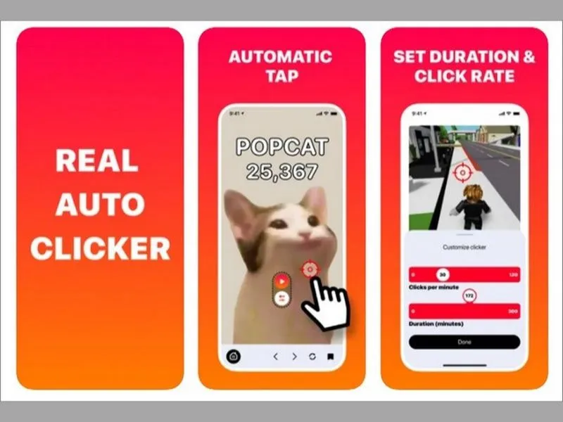 Cách dùng Auto click trên iPhone đơn giản với Automatic Clicker 
