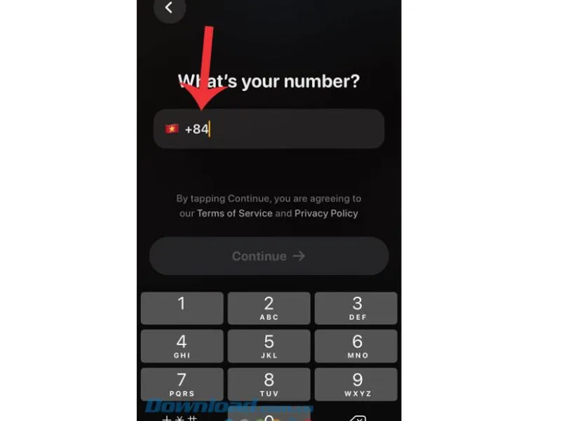Cách dùng Locket Widget trên iPhone - Điền mã OTP