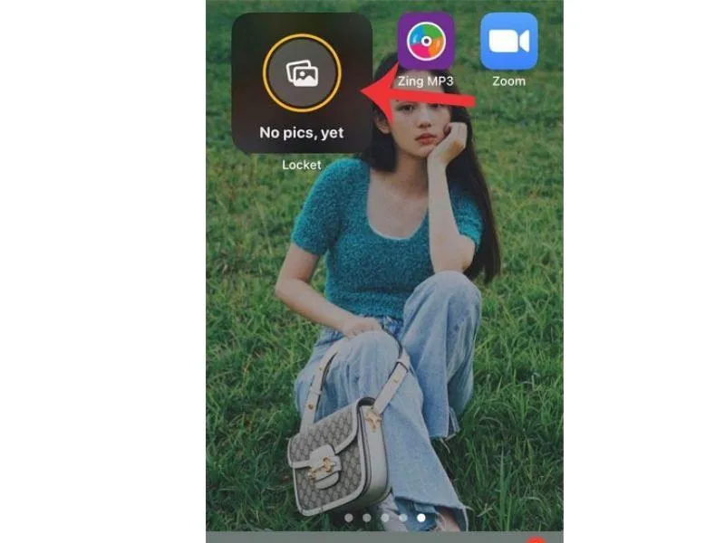 Locket Widget trên iPhone