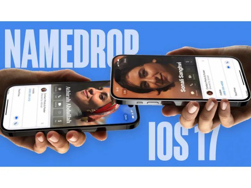 Cách dùng Namedrop trên iOS 17