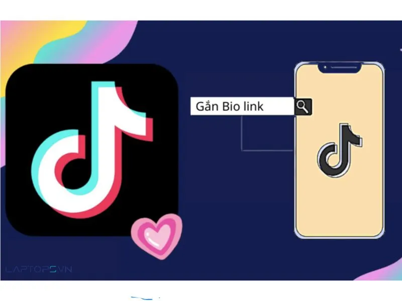 link bio san pham tren tiktok