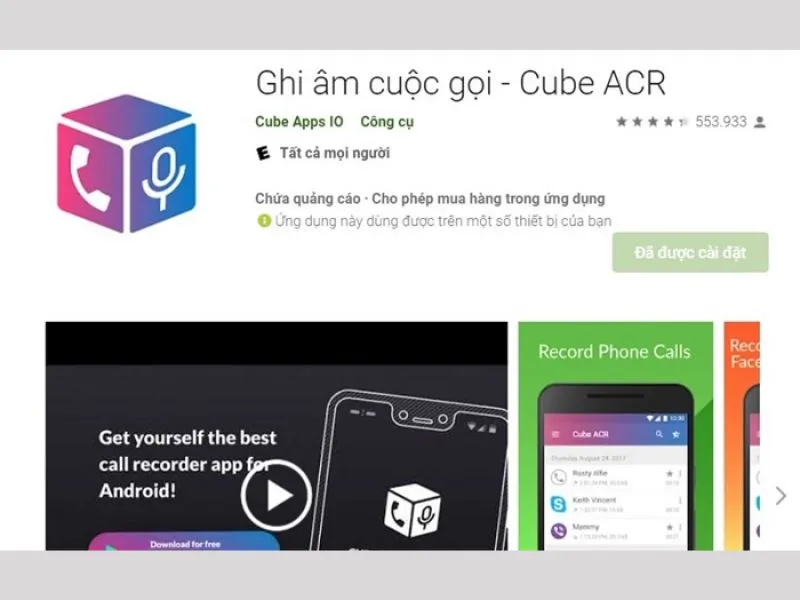 Cube ACR - cách ghi âm cuộc gọi Zalo được sử dụng phổ biến
