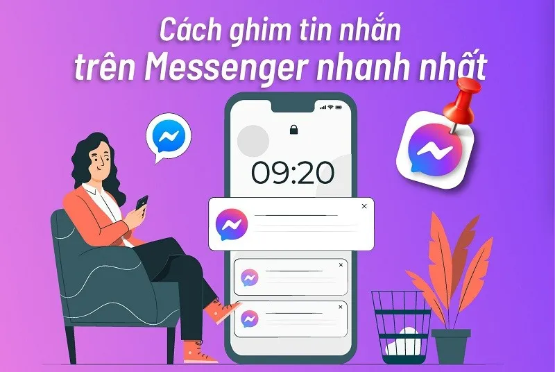 Cách ghim tin nhắn trên Messenger trên iPhone cực tiện lợi
