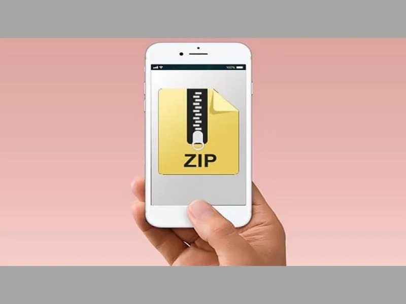 File zip trên iPhone