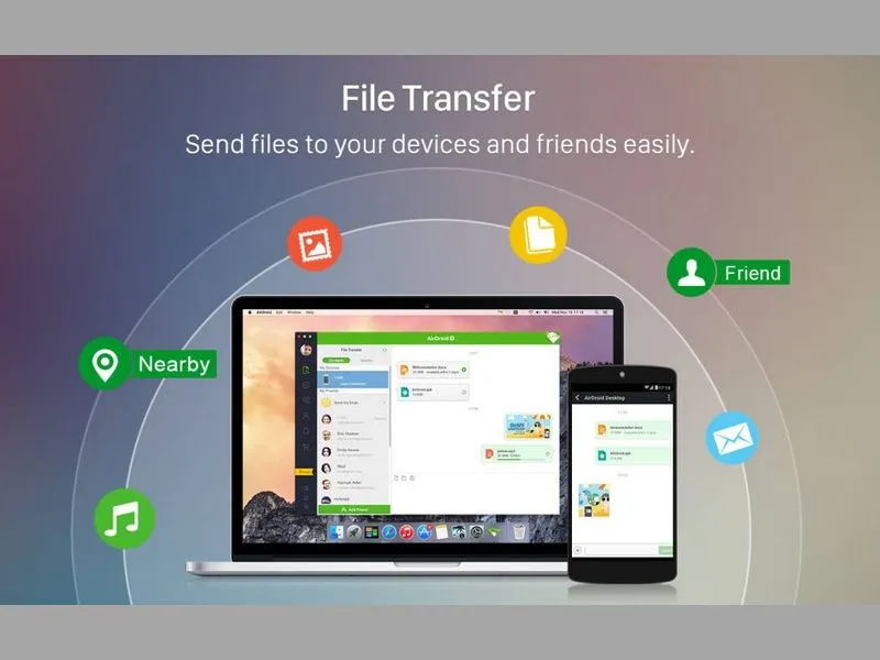 AirDroid - phần mềm cách gửi ảnh từ điện thoại sang máy tính