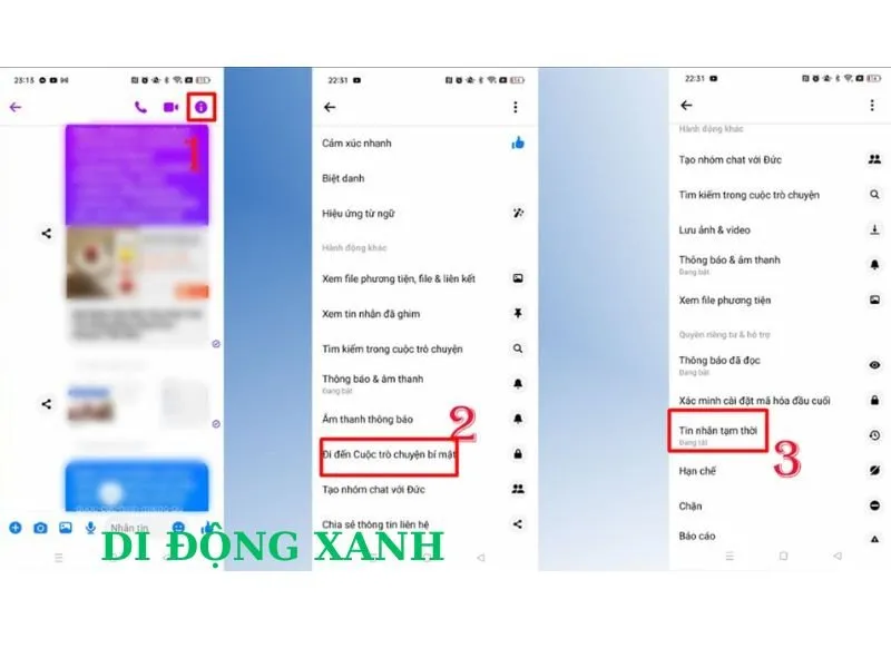 hướng dẫn cách gửi tin nhắn ẩn danh trên messenger