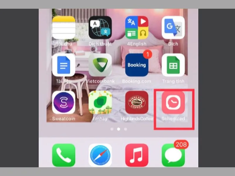 Cách hẹn giờ gửi tin nhắn trên messenger bằng app Scheduled