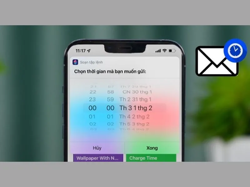 Hoàn tất hẹn giờ gửi tin nhắn trên Messenger
