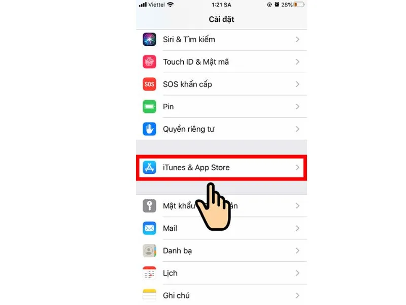 Cách huỷ ứng dụng dùng thử trên iPhone trong mục iTunes & App Store.