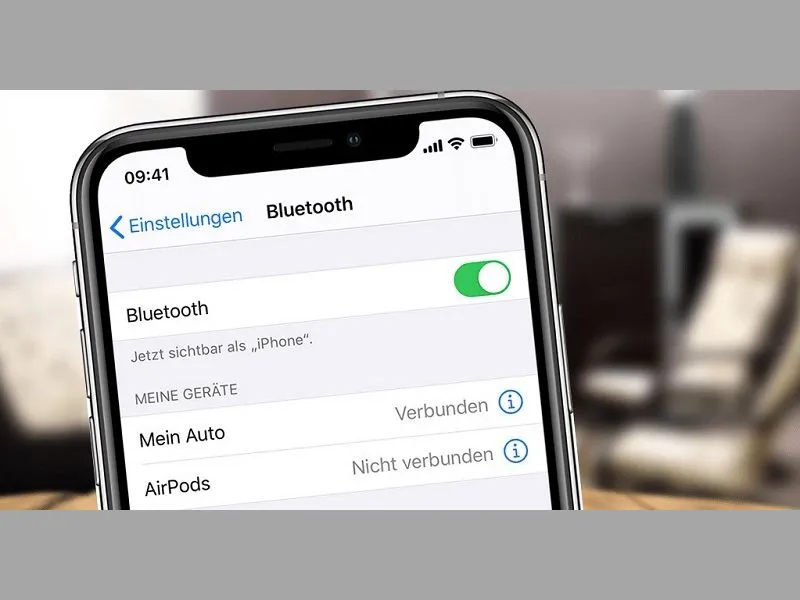 Cài đặt bluetooth iPhone