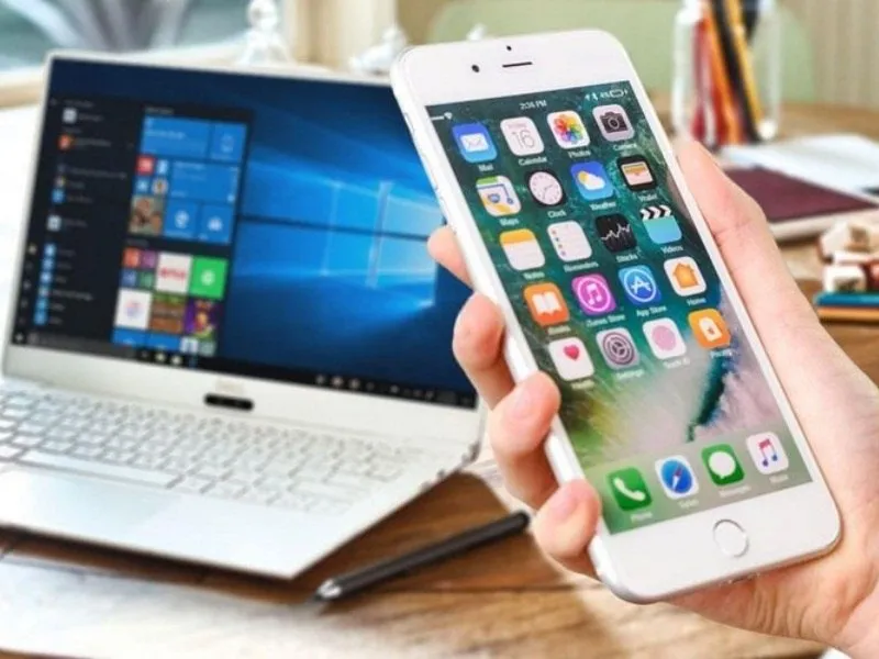 Cách kết nối điện thoại iPhone với máy chiếu phục vụ công việc học tập