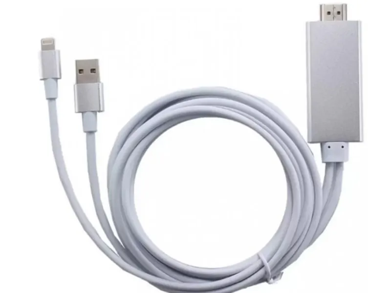 Dùng Cáp Lightning để kết nối
