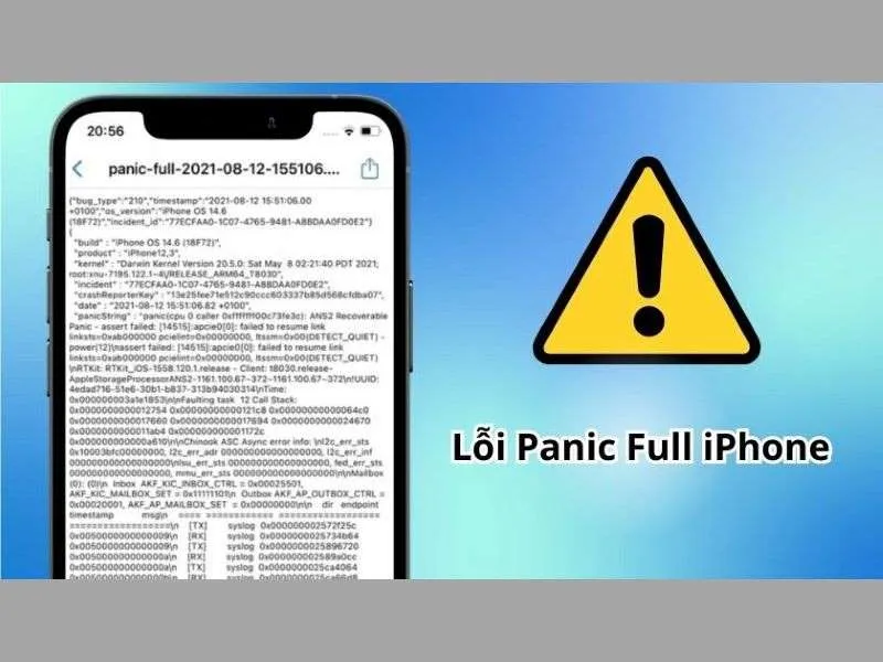 Cách khắc phục lỗi Panic Full iPhone ảnh hưởng đến trải nghiệm người dùng 