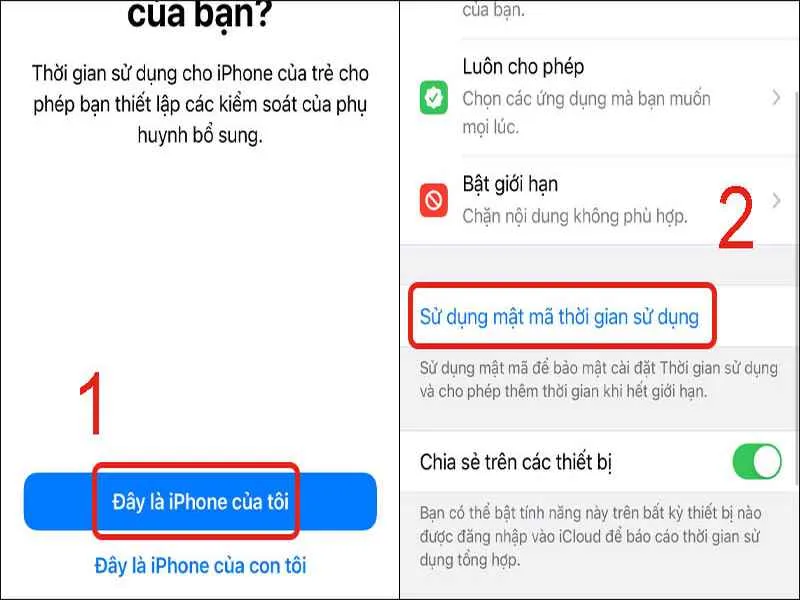  chọn vào Sử dụng mật mã thời gian sử dụng