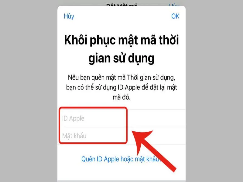 ID Apple và Mật khẩu 