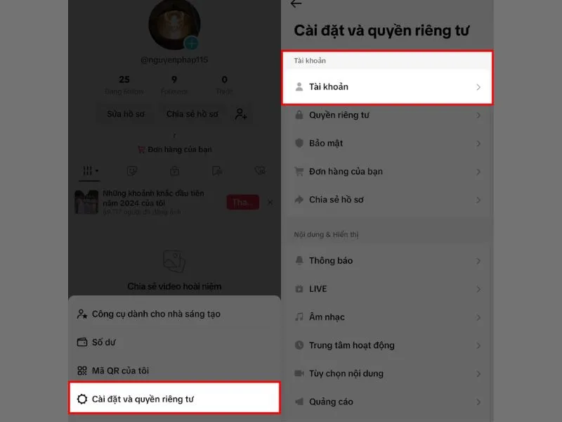 Cách khóa tài khoản TikTok bằng Passkey nhanh chóng
