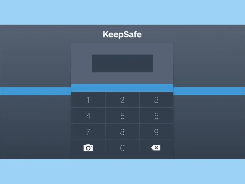 cách khoá ứng dụng ảnh trên iphone bằng Keepsafe